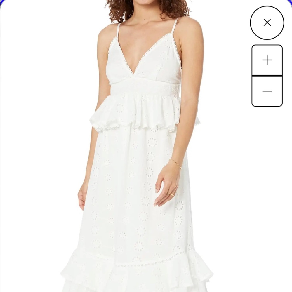 Line & Dot Lotus dress.